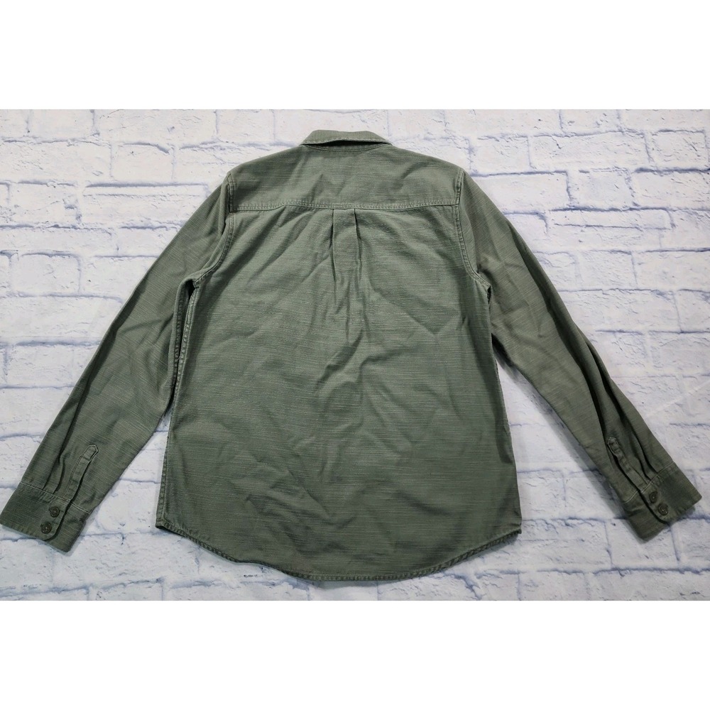 J Crew WOMENS SIZE M Military Pocket Shirt Fresh Sage Green - Picture 9 of 11
